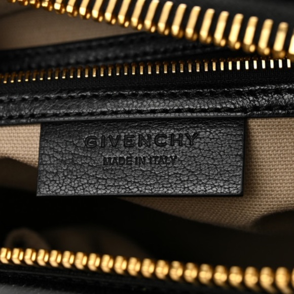 Givenchy Black Leather And Leopard Print Suede - Picture 4 of 5